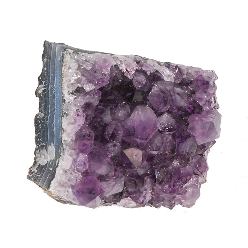 Amethyst Drusenstück Nr 79 aus Uruguay - Natürliche Kristallkunst für Sammler und Spirituelle Praxis - Kehuna Stones and Senses