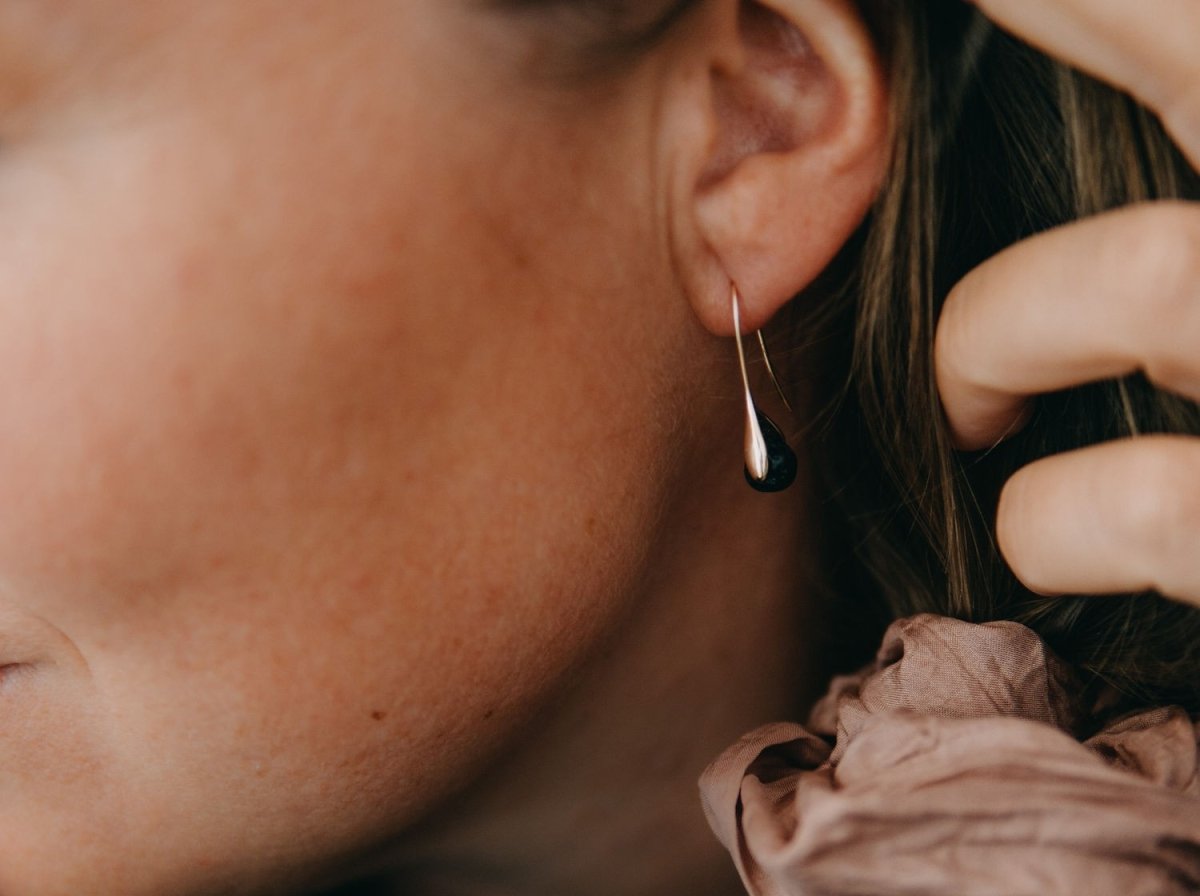 14K Gold Plated Diffuser Earrings - Drop - Kehuna Stones and Senses