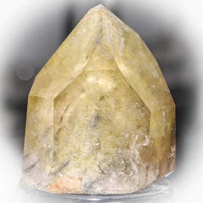 Phantomquarz mit Chlorit Spitze