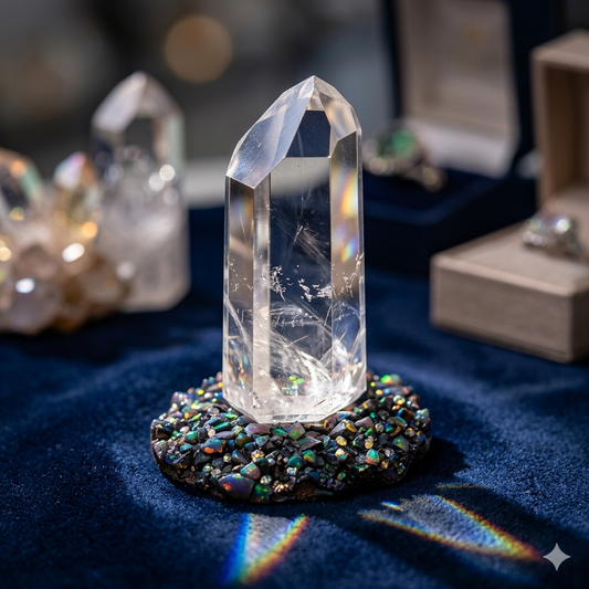 Bergkristall Spitze Nr. K