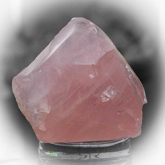 Rosenquarz Rohstein 9x7x3 cm mit Standfläche - Kehuna Stones and Senses