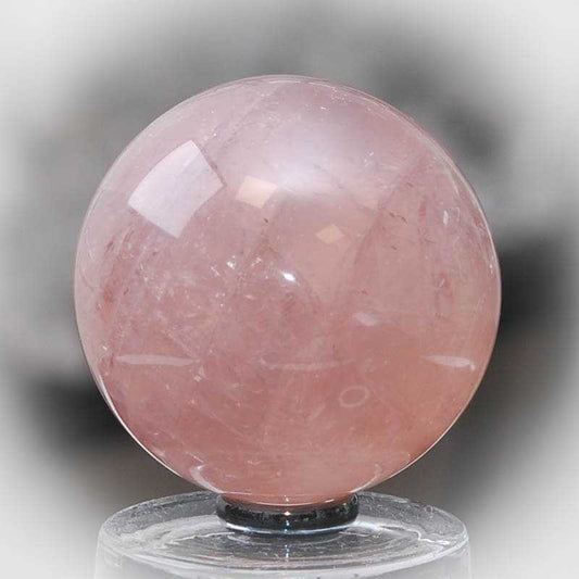 Rosenquarz Kugel 7,4 cm - Kehuna Stones and Senses