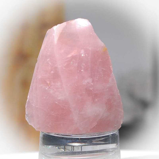 Rosenquarz Anschliff - Kehuna Stones and Senses