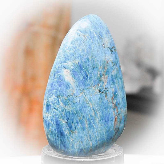 Apatit Blau Freeform Edelstein - Kehuna Stones and Senses