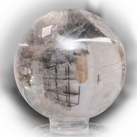 Hochwertige Bergkristall Kugel 8,5 cm im Edelstein Spezialshop kaufen - Kehuna Stones and Senses