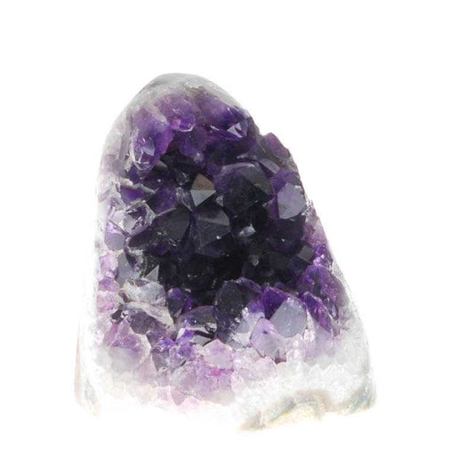 Amethyst Drusenstück Nr 75 aus Uruguay - Naturstein Dekoration und Heilstein - Kehuna Stones and Senses