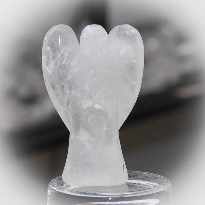 Bergkristall Engel 8cm handgefertigt - Kehuna Stones and Senses