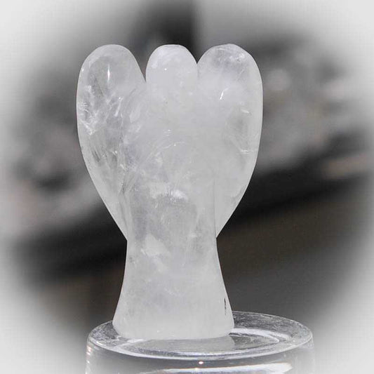 Bergkristall Engel 8cm handgefertigt - Kehuna Stones and Senses
