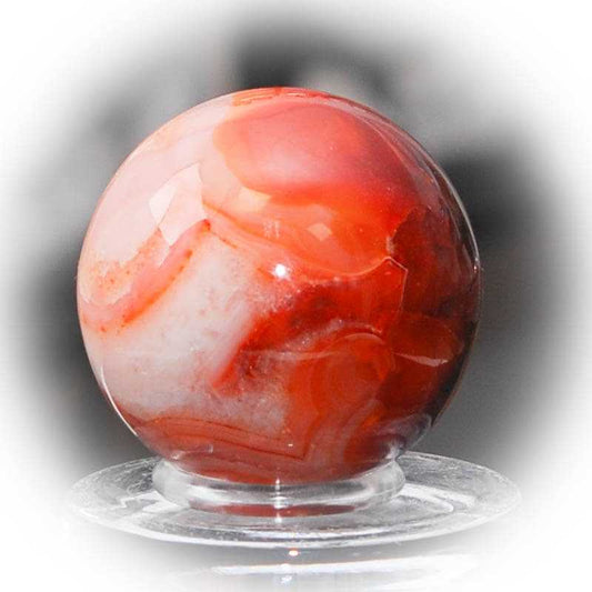 Karneol Kugel 40 - Kehuna Stones and Senses