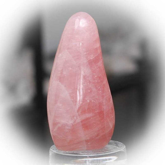 Rosenquarz poliert - Kehuna Stones and Senses
