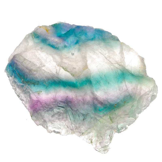 Fluorit Scheibe Regenbogen - Kehuna Stones and Senses