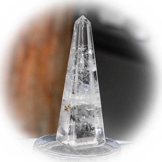 Bergkristall Obelisk 1 - Kehuna Stones and Senses