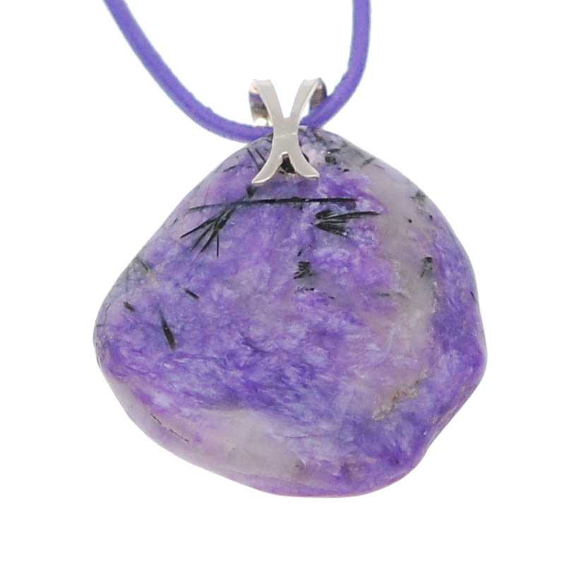 Charoit Anhänger Silber - Kehuna Stones and Senses