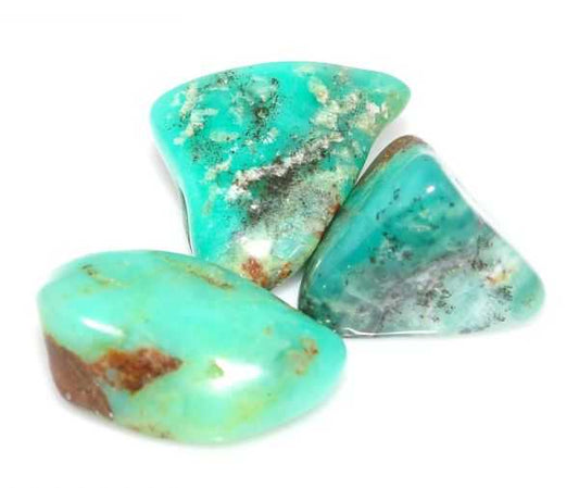 Chrysopras Trommelstein 2 - 3 cm - Kehuna Stones and Senses