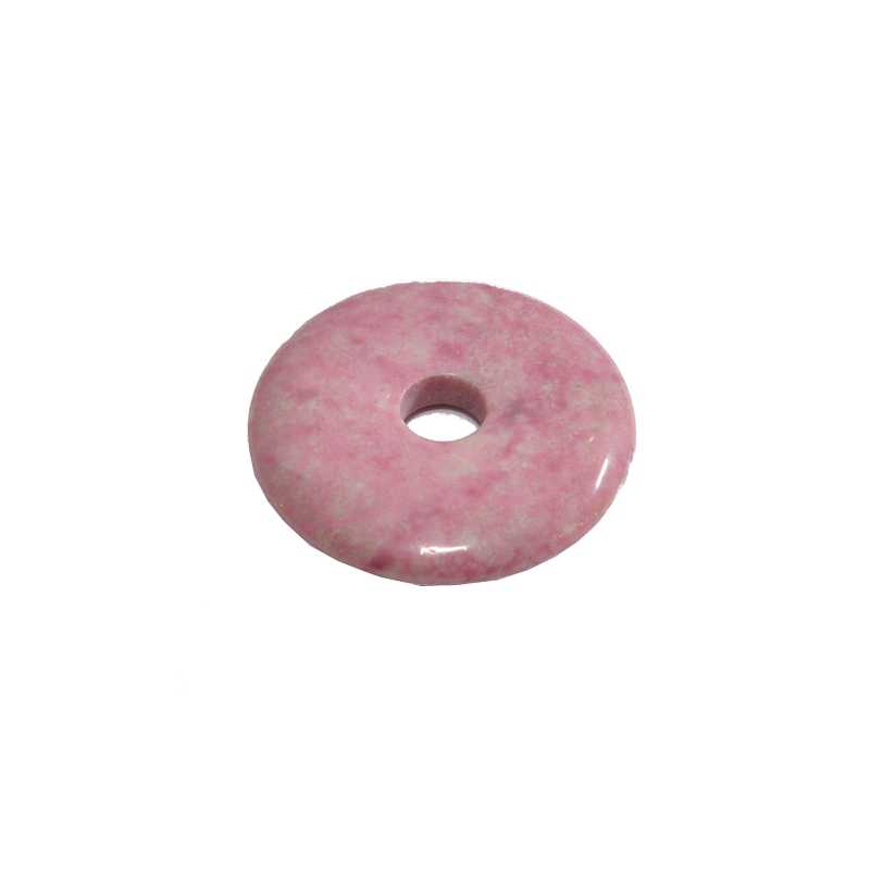 Rhodonit Donut 40mm - Kehuna Stones and Senses