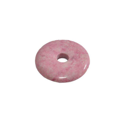 Rhodonit Donut 40mm - Kehuna Stones and Senses