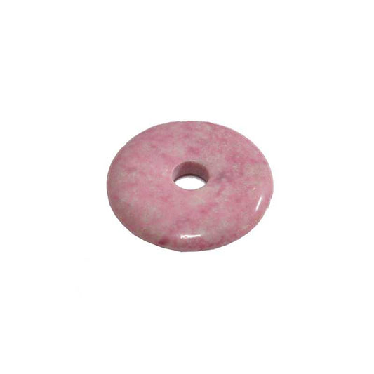 Rhodonit Donut 40mm - Kehuna Stones and Senses