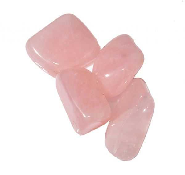 Rosenquarz Trommelstein 2 - 3 cm - Kehuna Stones and Senses