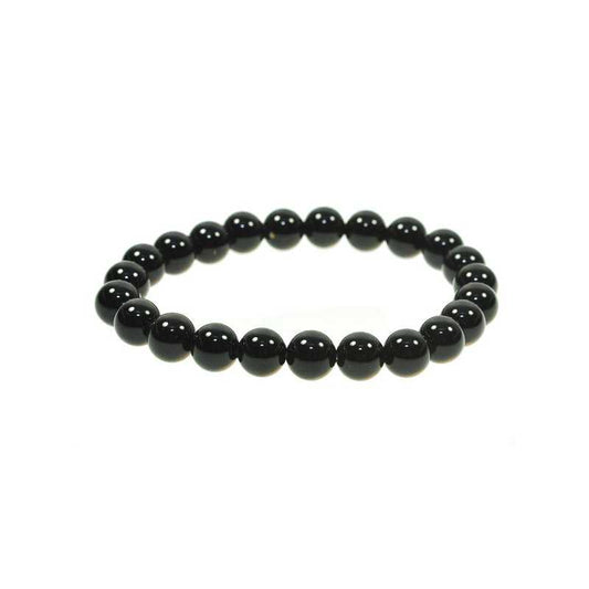 Turmalin Armband Kugel 8 mm oder 4 mm - Kehuna Stones and Senses