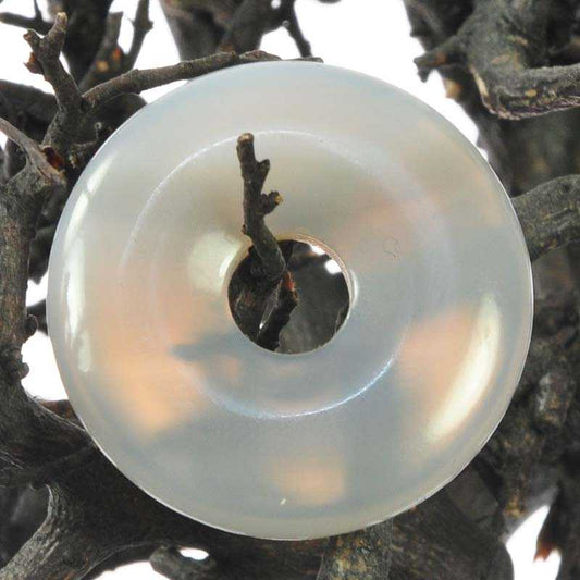 Achat - Donut 40 mm Naturstein Schmuckstück - Kehuna Stones and Senses