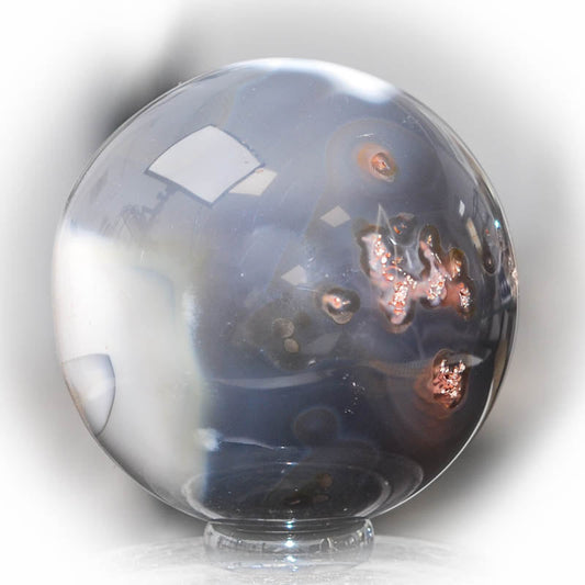 Achat Edelstein Kugel 6,6 cm - Kehuna Stones and Senses