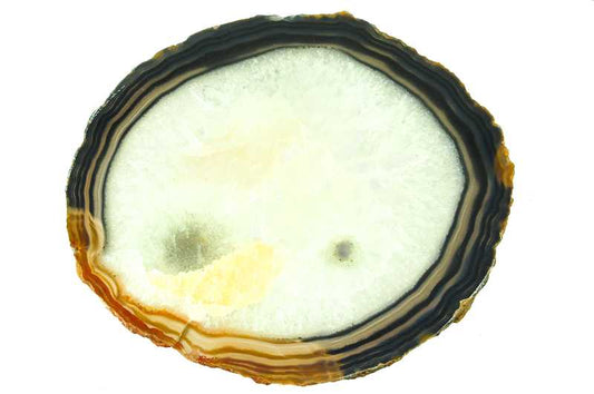 Achatscheibe in natürlicher Optik für spirituelle Anwendungen kaufen - Kehuna Stones and Senses