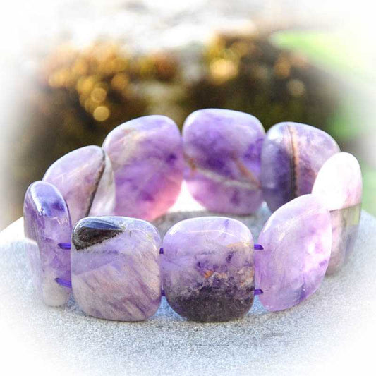 Amethyst Edelstein Armband - Kehuna Stones and Senses