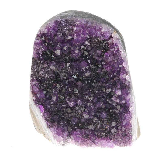 Amethyst Drusenstück Nr 88 aus dunkelviolettem Amethyst - Kehuna Stones and Senses