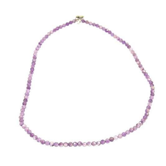 Amethyst Edelstein Halskette - Kehuna Stones and Senses