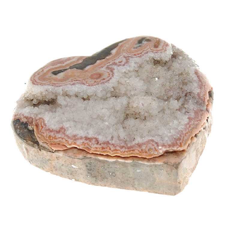Amethyst Herz aus Uruguay - Natürliche Schönheit und Energiequelle. - Kehuna Stones and Senses