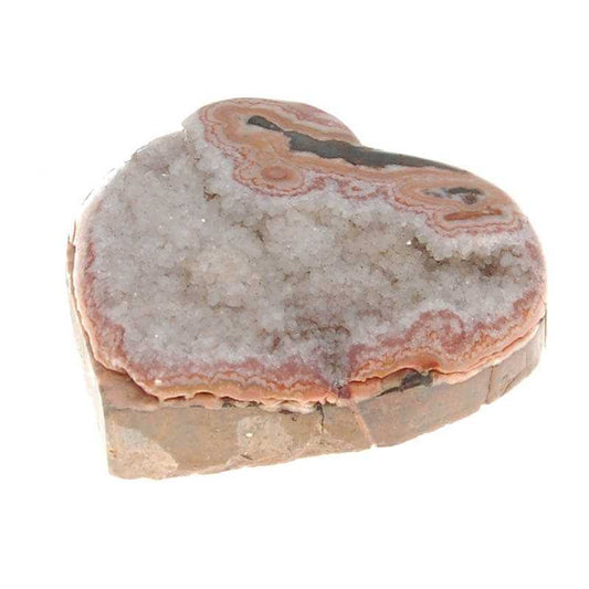 Amethyst Herz aus Uruguay - Natürliche Schönheit und Energiequelle. - Kehuna Stones and Senses