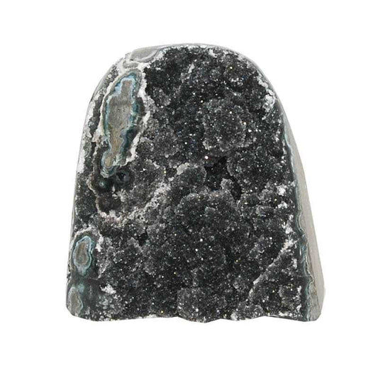 Amethyst im Basalt aus Uruguay – Naturbelassener Edelstein für Sammler und Dekor - Kehuna Stones and Senses