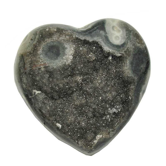 Amethyst in Herzform Uruguay - Kehuna Stones and Senses