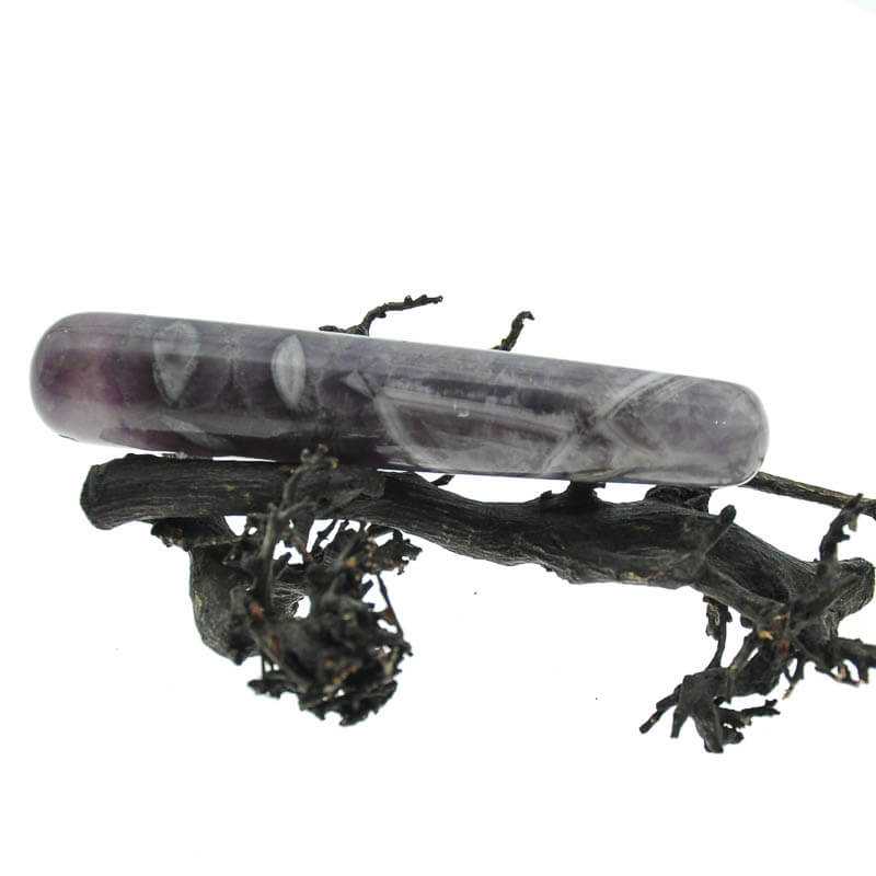 Amethyst Massagegriffel - Naturkristall ca. 10 cm - Kehuna Stones and Senses