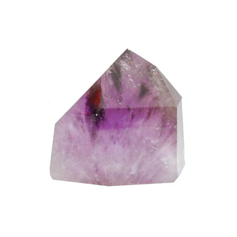 Amethyst mit Rauchquarz Phantom 3 - Kehuna Stones and Senses