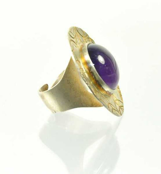 Amethyst Silber Ring - Kehuna Stones and Senses