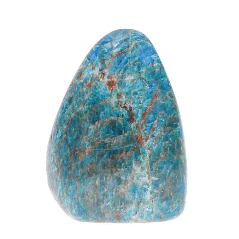 Apatit blau Skulptur poliert - Kehuna Stones and Senses