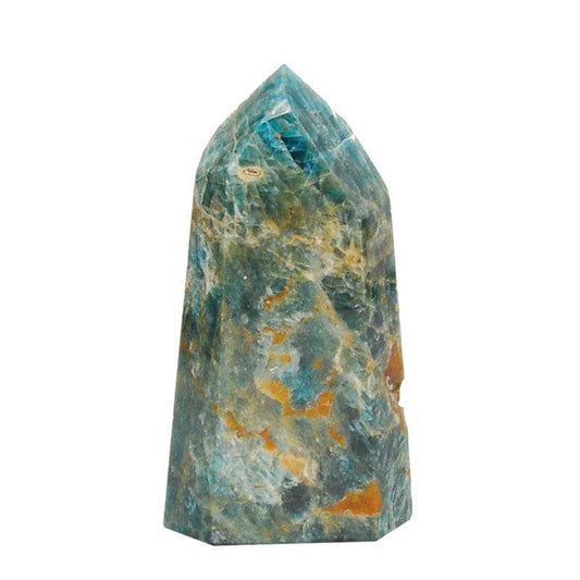 Apatit Spitze 2 polierter Edelstein aus Brasilien - Kehuna Stones and Senses