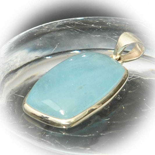 Aquamarin Anhänger groß - Kehuna Stones and Senses