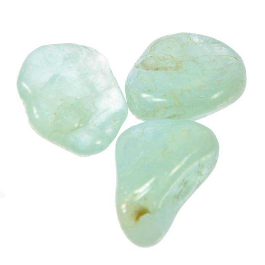 Aquamarin gebohrt - Kehuna Stones and Senses