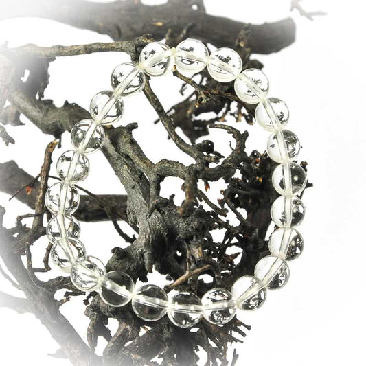 Bergkristall Armband Kugel - Kehuna Stones and Senses
