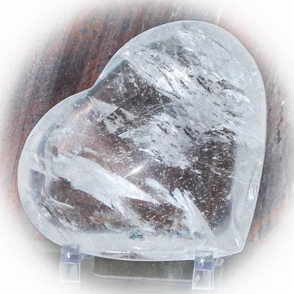 Bergkristall Herz Unikat 1 - Kehuna Stones and Senses