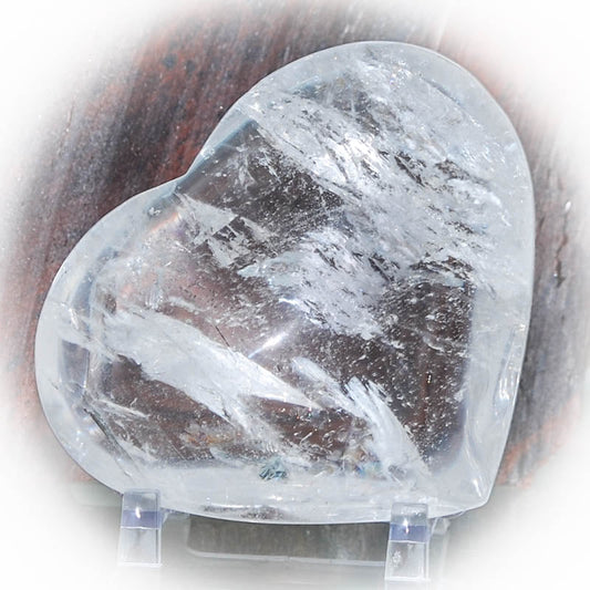 Bergkristall Herz Unikat 1 - Kehuna Stones and Senses