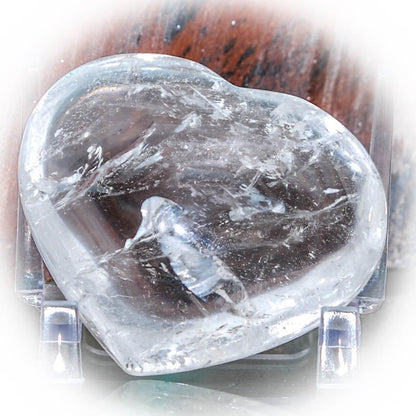 Bergkristall Herz Unikat 1 - Kehuna Stones and Senses
