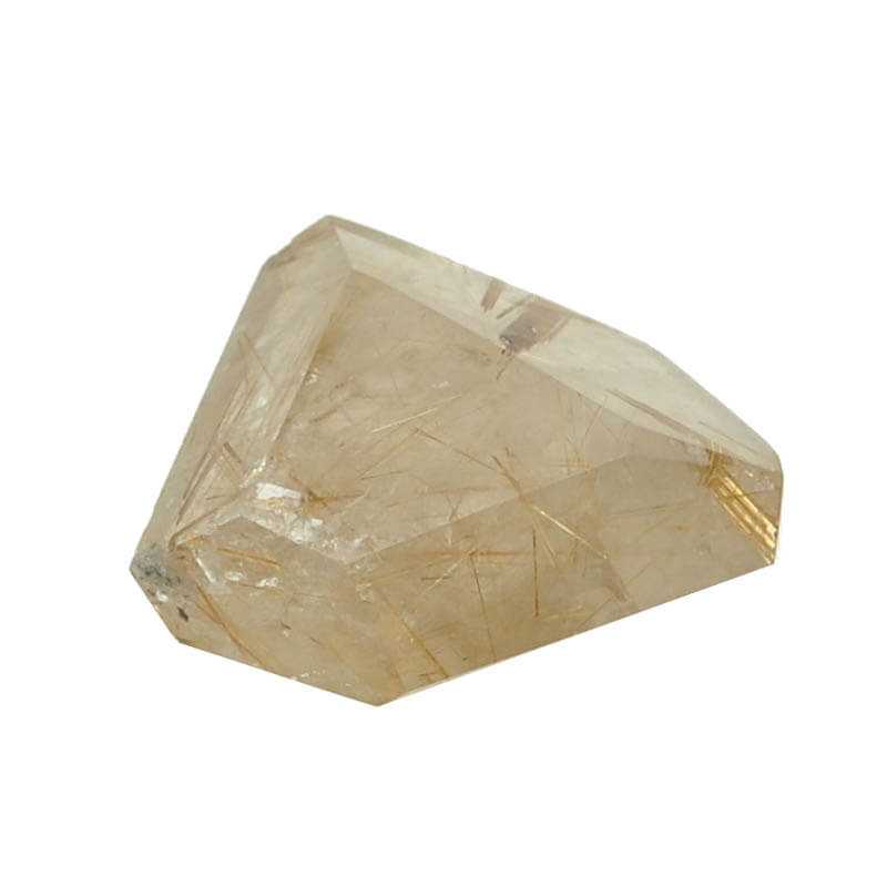 Bergkristall mit goldenen Rutilen - Kehuna Stones and Senses