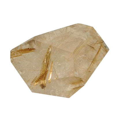 Bergkristall mit goldenen Rutilen - Kehuna Stones and Senses