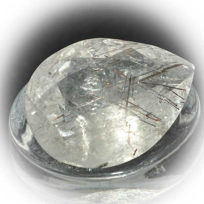 Bergkristall mit Turmalin - Kehuna Stones and Senses