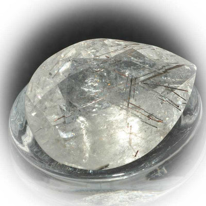 Bergkristall mit Turmalin - Kehuna Stones and Senses
