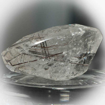 Bergkristall mit Turmalin - Kehuna Stones and Senses
