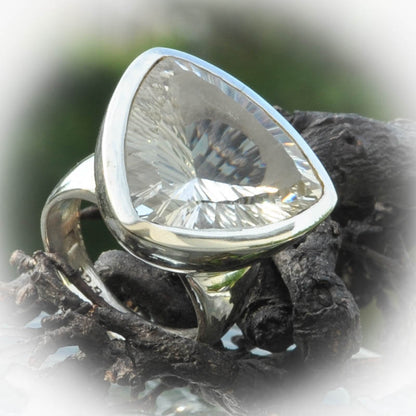 Bergkristall Ring 2 - Kehuna Stones and Senses